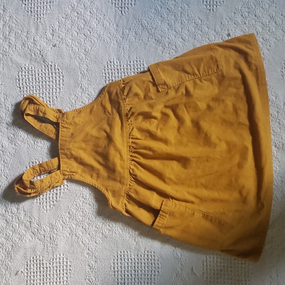 Cordorri dress 5t mustard color